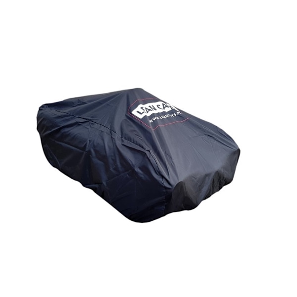 Bilovertræk S vandtæt elastisk polyester sort 100x55x45 cm
