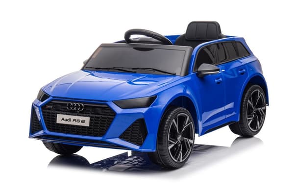 Elbil för barn Audi RS6 batteridriven åkbil för inomhus/utomhus
