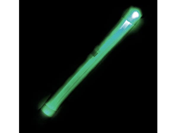 LED-halsbånd hund/kat justerbart 46–59 cm grøn inkl. 2 batterier