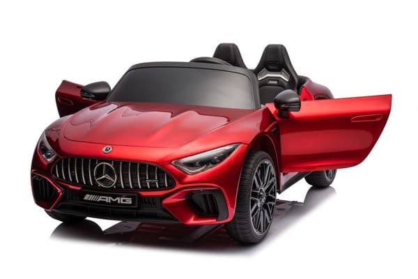 Akkuauto lapsille Mercedes AMG SL63 punainen