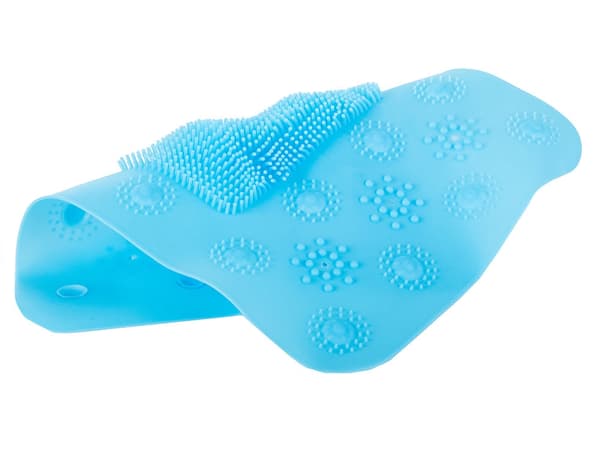 Fotmassage matta för dusch/badkar 41x32 cm PVC slumpfärg