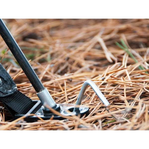 Tältpinnar i stål 18 cm 20-pack silver