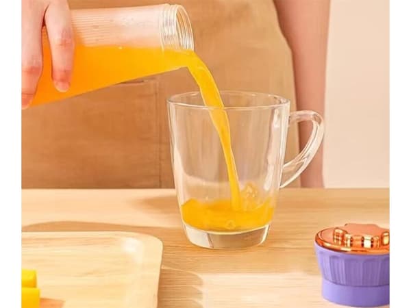 Bærbar USB-smoothieblender 400 ml 1200 mAh grøn, 6 blade