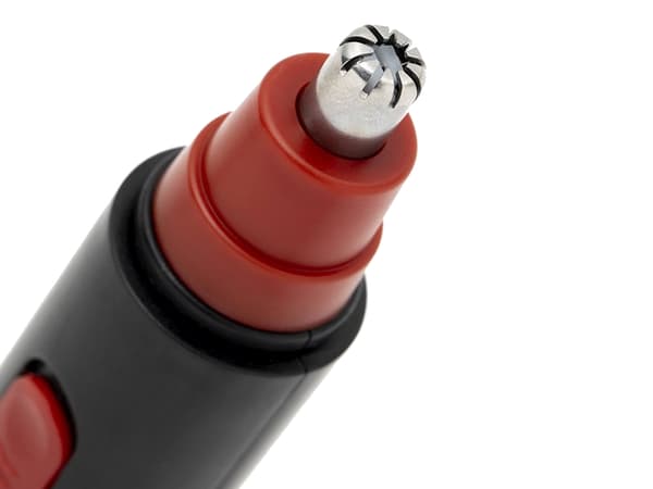 Näshårstrimmer/öronhårstrimmer i rostfritt stål batteridriven AA