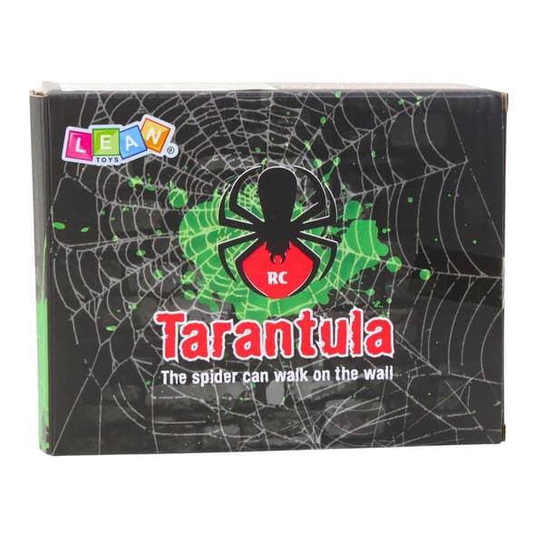 Fjärrstyrd tarantula leksak 19 cm med lysande ögon, 8+ år