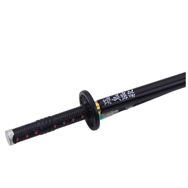Metallpenna katana-design med svart refill 19,5 cm 1-pack
