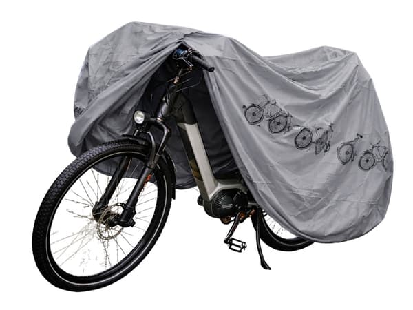Cykelöverdrag vattenavvisande 200x105 cm silver