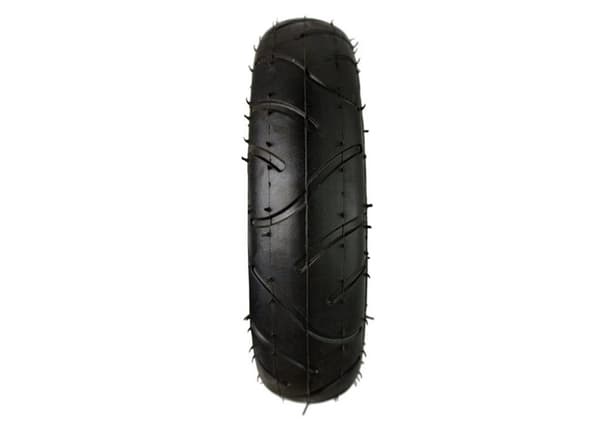 Reservhjul fram PRO600 plast med uppblåsbart gummidäck 30x8 cm