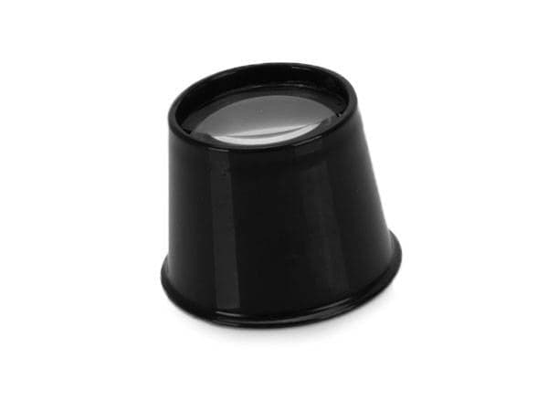 Pandelup 10x forstørrelse 30 mm linse sort