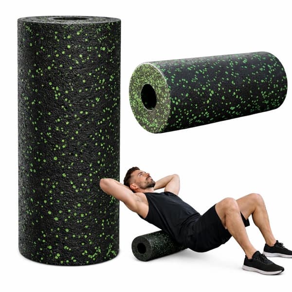 Massage-roller EPP-skum fast glat 30x15 cm blandede färger