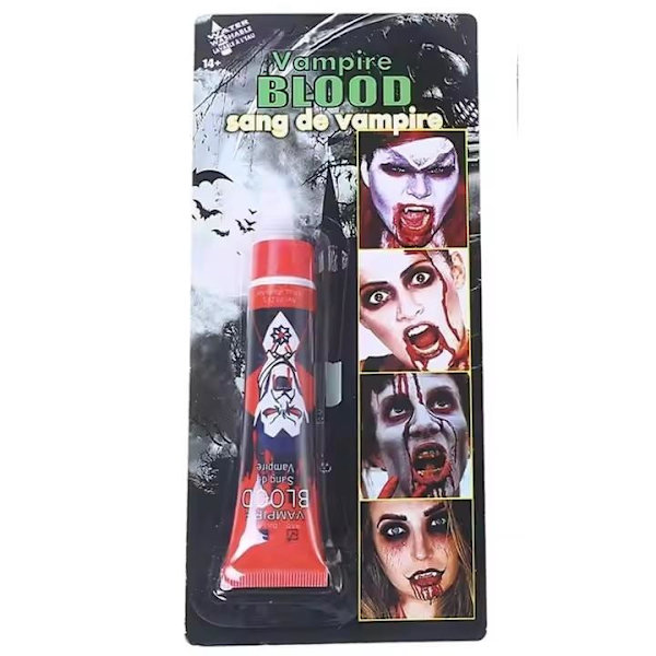 Teaterblod / Fake blod 28 ml – Perfekt för Halloween och