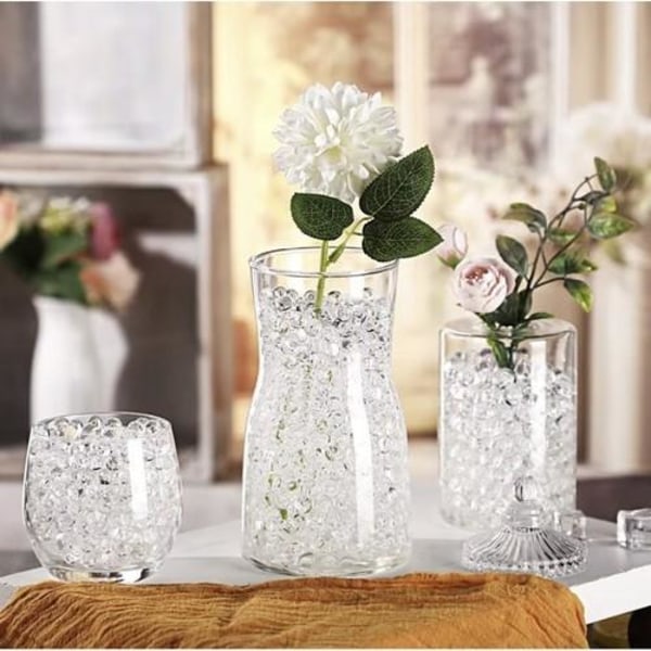 4000st Transparent Vatten kristaller Vattenpärlor 1cm