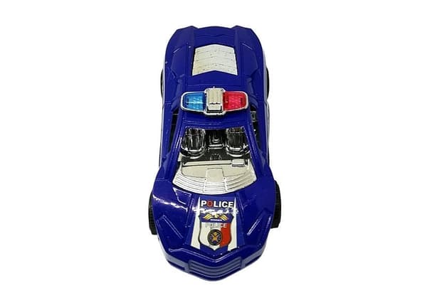 Poliisiautot 6-pack muovia 9,5 cm EN71