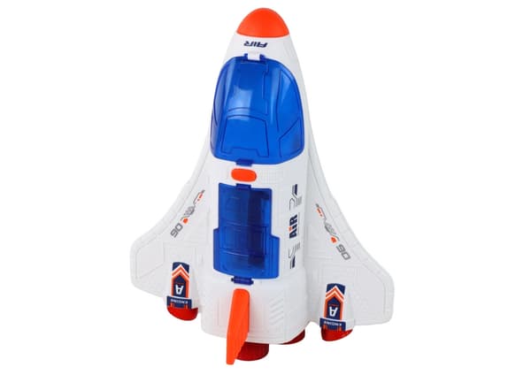 Rymdset rymdraket med astronaut 25 cm med ljud & ånga, 3+ år