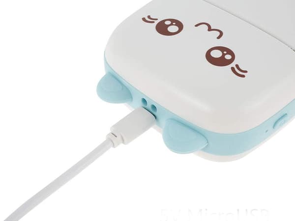 Mini lämpötulostin Bluetooth 57 mm USB-C iPrint sininen 11x8 cm