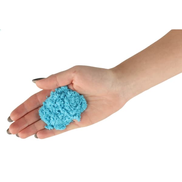 Sensorisk sand til børn 1 kg blå i pose, fra 3 år Blue