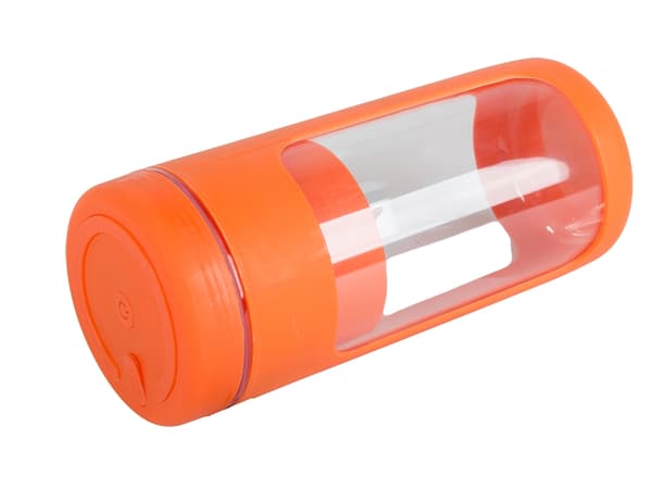 Bærbar USB-blender 450 ml 20 W orange med knive i rustfrit stål