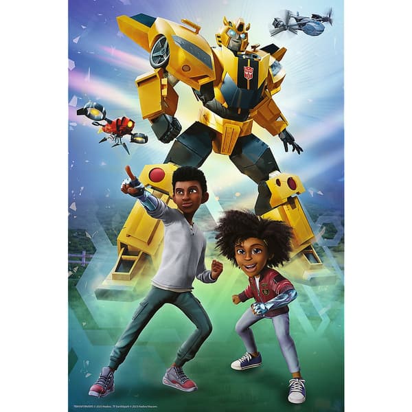 Pussel 100 bitar Transformers EarthSpark 410x275 mm ekologiskt papper