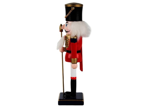 Julnötknäppare soldat i trä 35 cm handmålad
