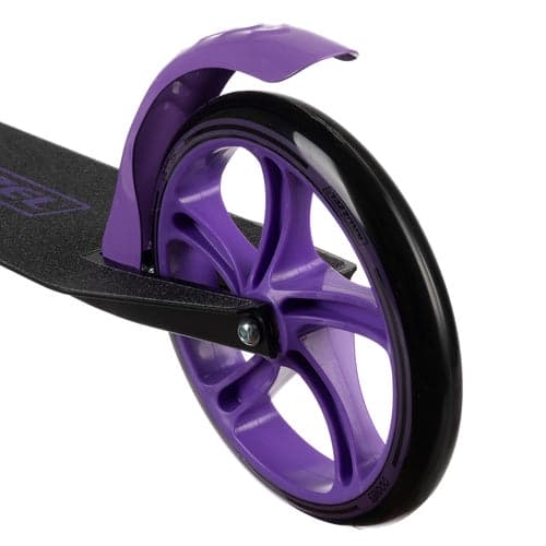 Fällbar barnsparkcykel 200 mm hjul justerbart styre 87–98 cm lila