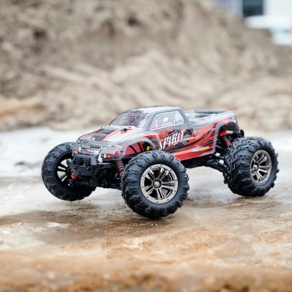 Fjernstyret bil 1:16 52 km/h børsteløs motor 2.4 GHz 60 m USB