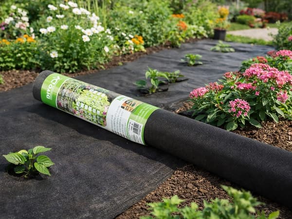Markduk/ogräsduk PP svart 50 g/m² 1x10 m (10 m²) UV-resistent