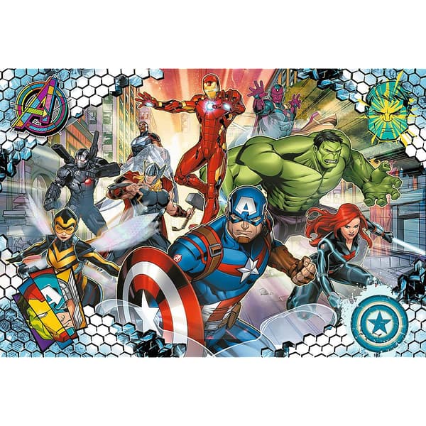 Puslespil 100 brikker Avengers Disney Marvel 41x27,5 cm