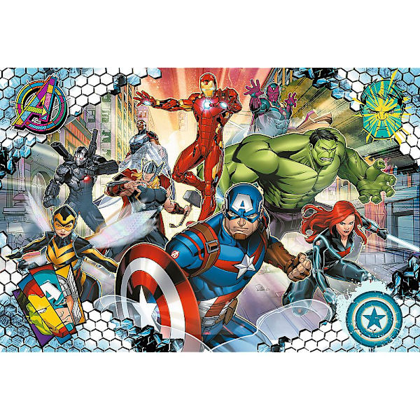 Pussel 100 bitar Avengers Disney Marvel 41x27,5 cm