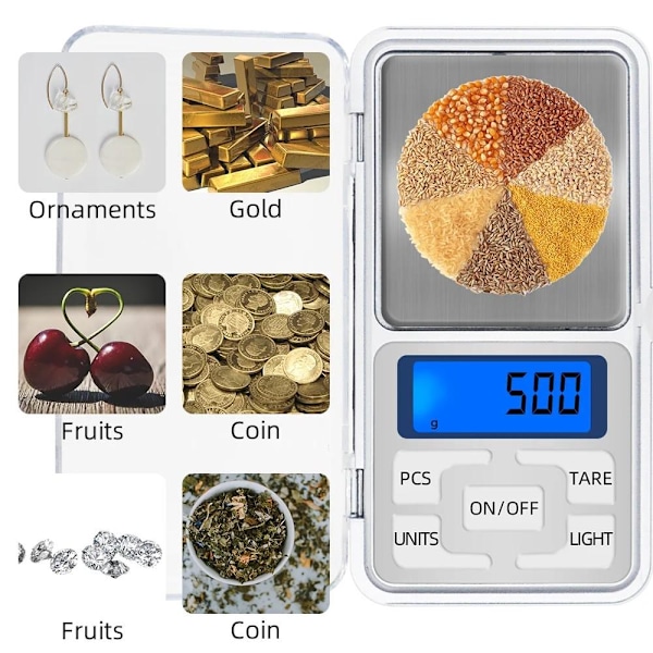 Digital Pocket Scale - Pocket Scale for Jewelry and Spices
