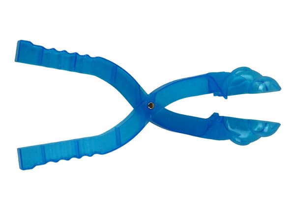Sneboldmaskine sneand blå 34 cm, sneform til børn 3+