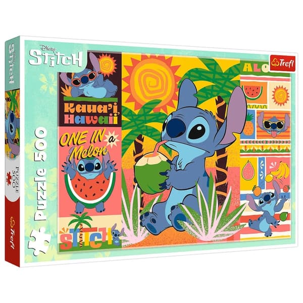 Puslespil Lilo og Stitch 500 brikker