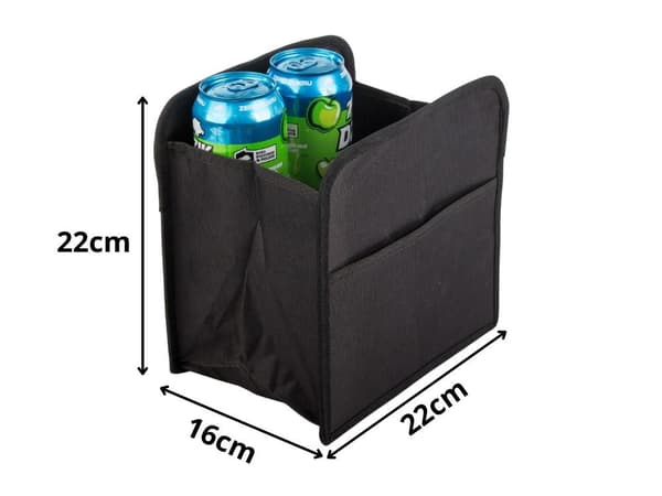 Bilorganisatör för nackstöd 22x22x16 cm med telefonficka