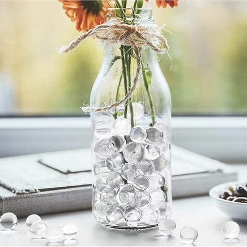Hydrogelkulor transparenta 11 mm blöt, ca 10 000 st 48 g