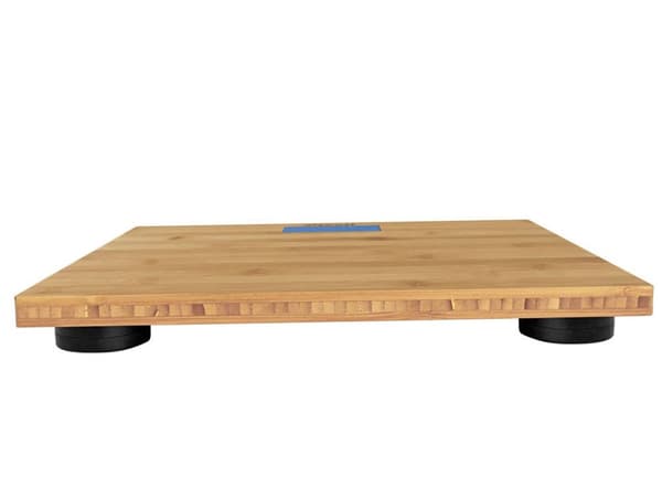Bambu-kylpyvaaka digitaalinen LCD 180 kg 28x28 cm sis. AAA-paristot