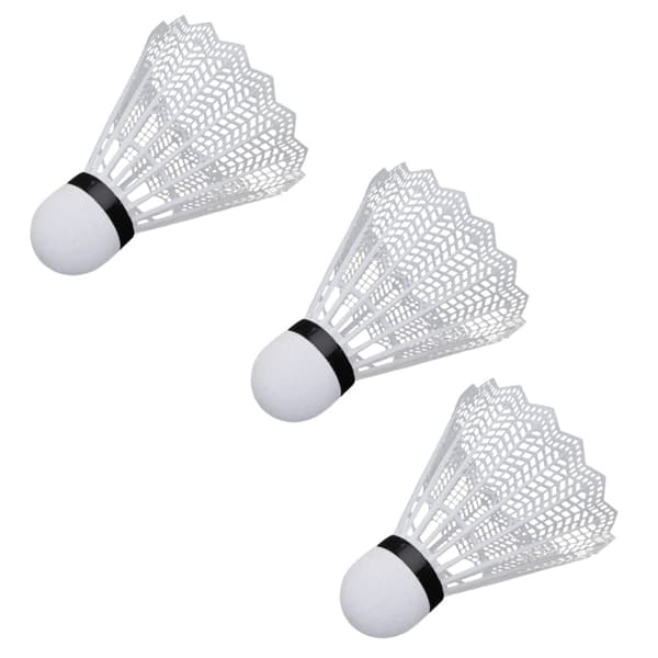 Badmintonset 2 racketar + 3 plastshuttlecocks med bärväska