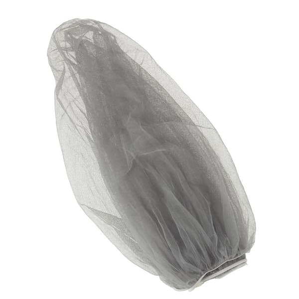 Myggnät till barnvagn universell 140 cm resår grå polyester grå