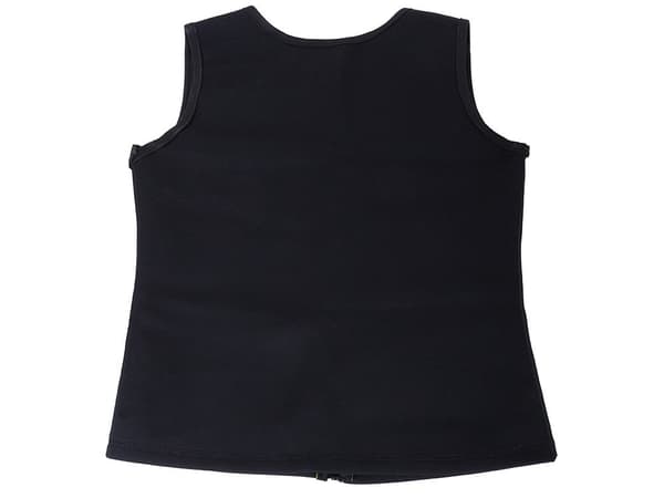 Neopren træningstrøje herre sort størrelse L 60% polyester/40% nylon
