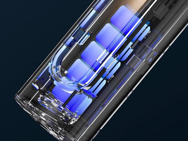 Elektrisk fluesmækker med UV-lampe og stativ, USB-C opladning