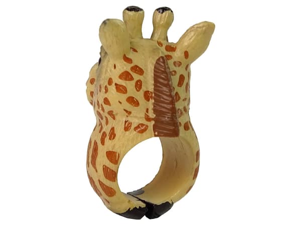 Handring giraff för barn 3+ giftfria färger EN71 5,5 cm