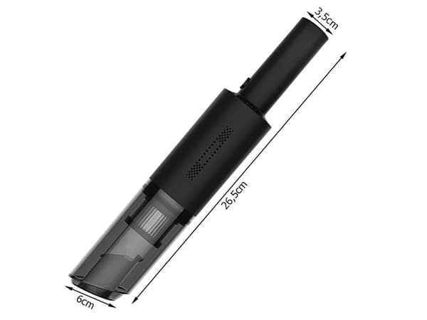 Langaton käsipölynimuri 120 W USB-lataus 2 suulaketta