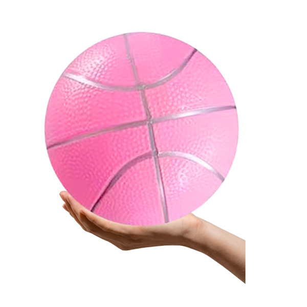Gummiboll 20 cm pastellrosa, 1-pack