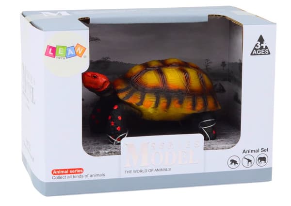 Samlefigur skildpadde 11 cm realistisk dyrefigur til børn 3+