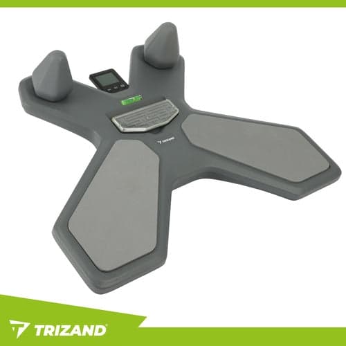Balansbräda 41x52 cm med elektronisk timer, vändbar topp, antislip