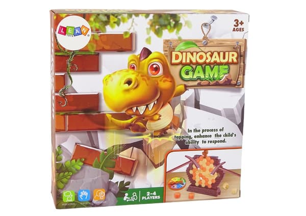 Arkadspel Dinosaur in Trouble med hammare, 2-4 spelare, 3+ år
