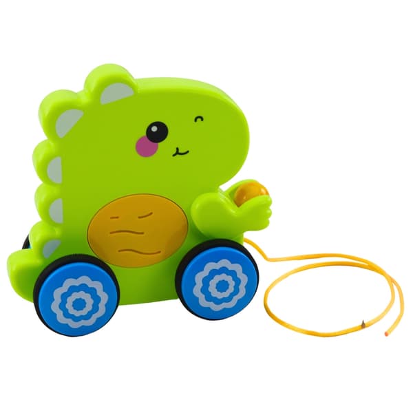 Interaktiv trækdinosaur med lyd, 17,5 cm, inkl. 3x LR44 batterier