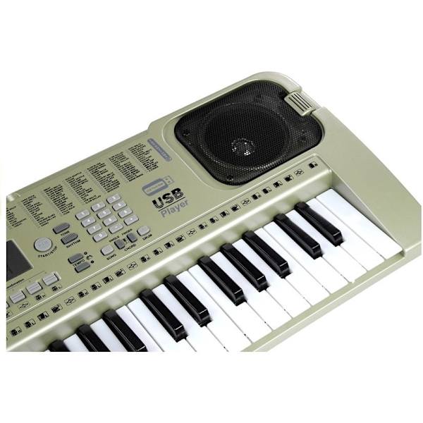 Keyboard legetøj 70 cm med mikrofon, optagelse, LCD og højttalere