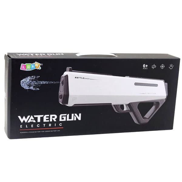Elektrisk vattenpistol 12 m räckvidd 400 ml tank med batteri