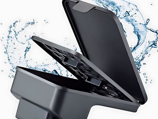 Robotdammsugare med moppfunktion 28 cm USB-laddning 90 min drift