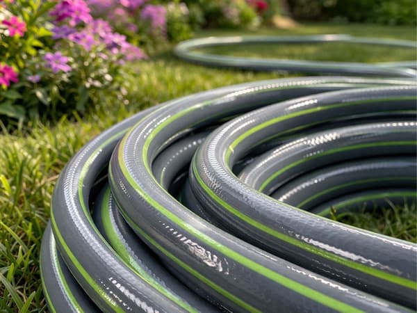 Trädgårdsslang 1/2 tum 20 m 3-lagers PVC/gummi UV-resistent