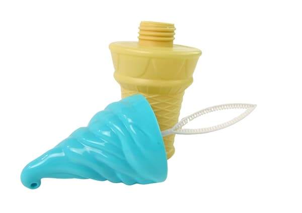 Sæbebobler i is-form 14 cm regnbuebobler 3+ år, vælg farve